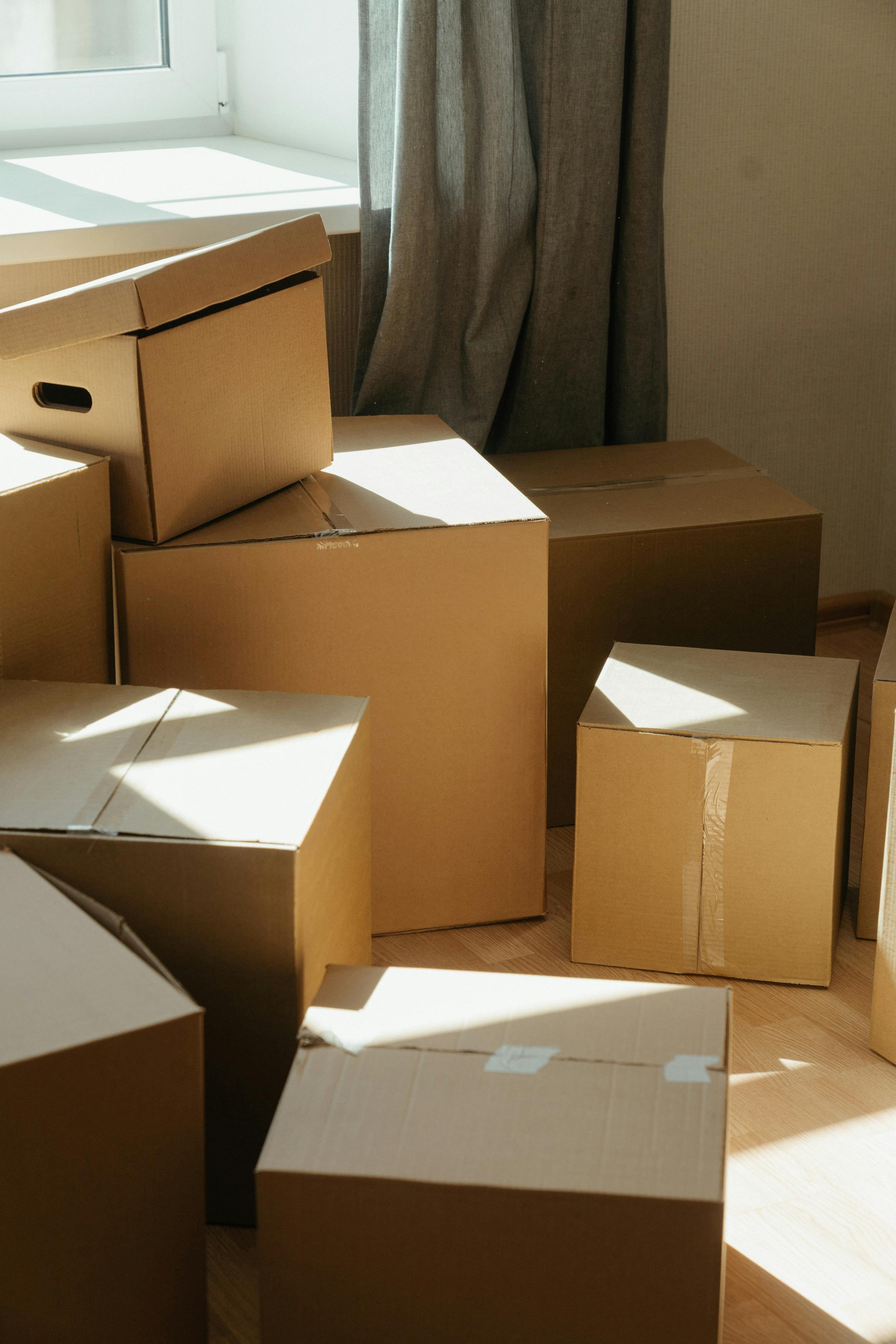 Cardboard Moving Boxes