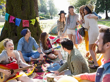 In the park