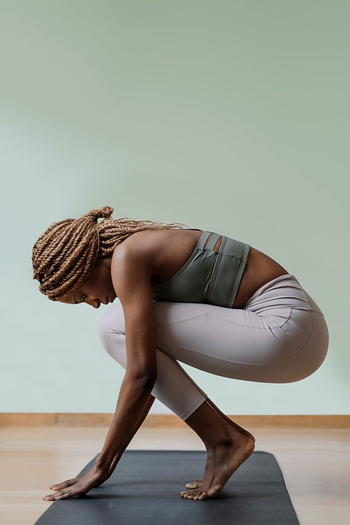 Yoga auf der Matte