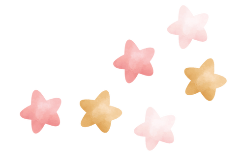 Watercolor Star Pattern