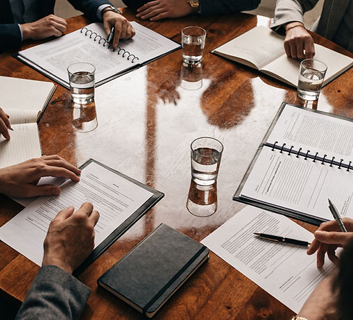 people working in a group