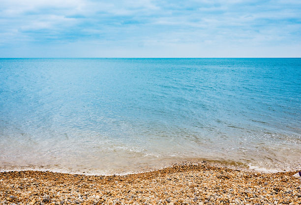 Serene Blue Shore