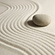 Zen garden with stone - Exposure Empowerment Meditation
