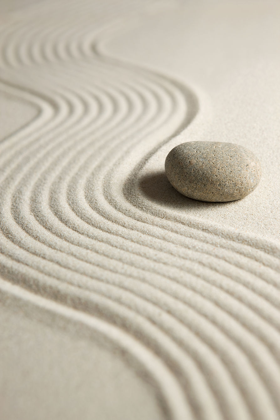 Zen-Garten-Sand