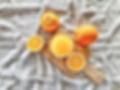 Orange Juice and fresh oranges