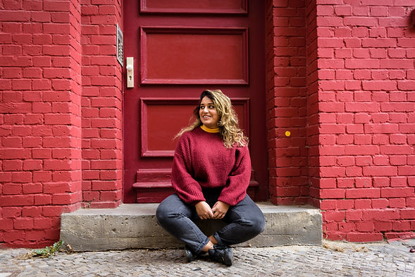Red Theme Portrait