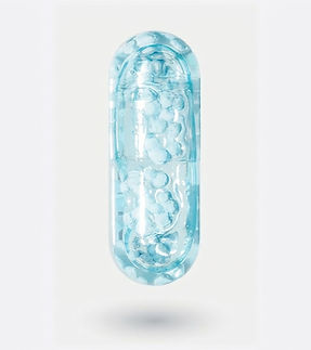 Blue Capsule Design