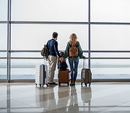 Family at Airport