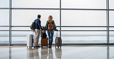 Family in Airport