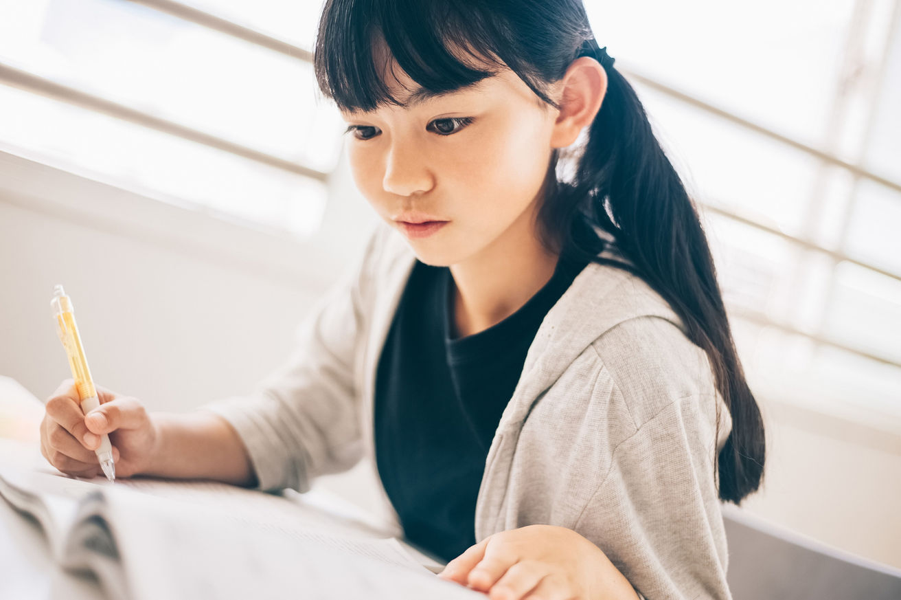 女の子 塾 勉強