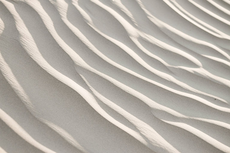 weißer Sand