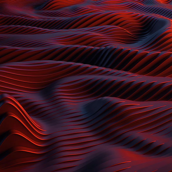 Abstract Red Waves