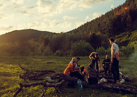 Picnic in nature