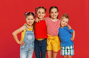 Group Of Happy Kids