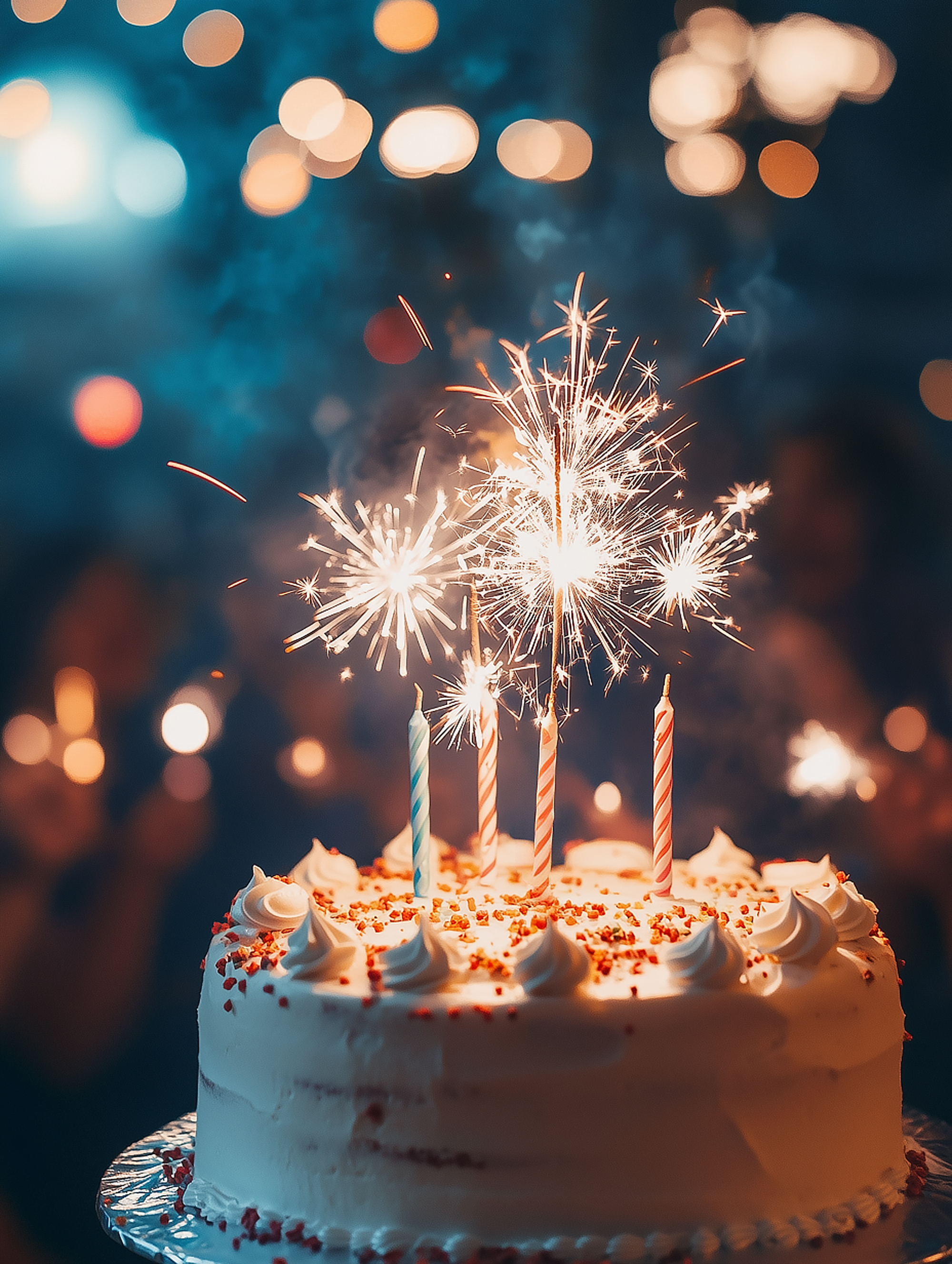 Celebration Cake Sparklers