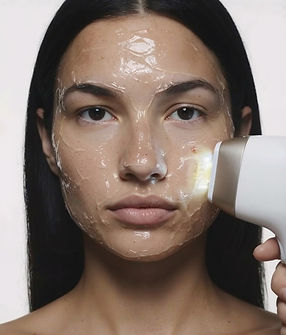 Facial Treatment Closeup