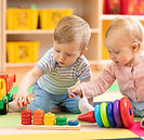 Playing toddlers