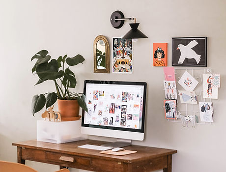 Home Desk Art