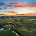 Tramonto in Toscana