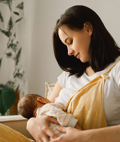 Mother Breastfeeding Baby