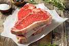 Raw T-Bone Steak
