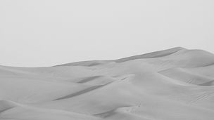 Monochrome Desert Dunes