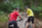 Couple Biking