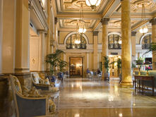 luxury hotel lobby