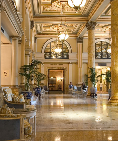 Luxe hotellobby