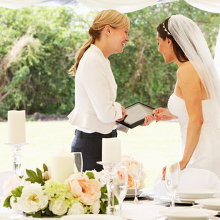 Wedding Planner with Bride