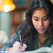 Student Studying