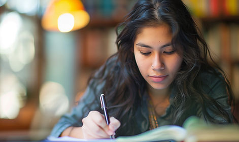 Student Studying