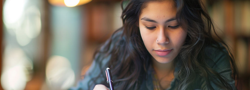 Student Studying