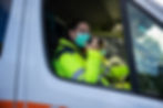Paramedic Using Radio