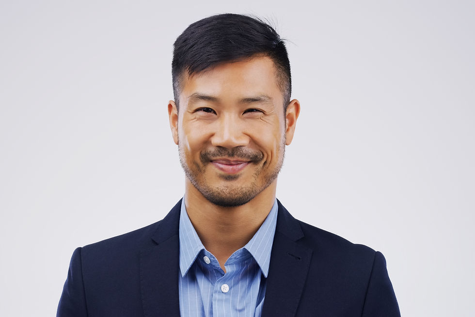 Happy businessman