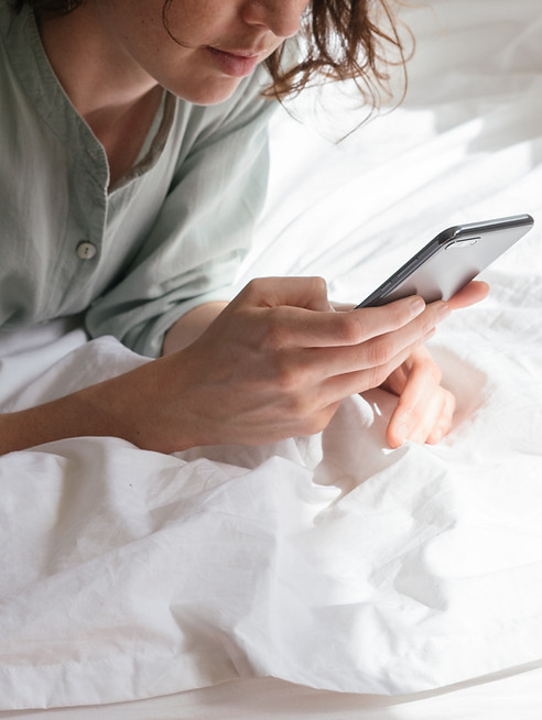 Woman Texting