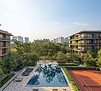 Complexo residencial moderno