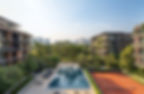 Complejo residencial moderno