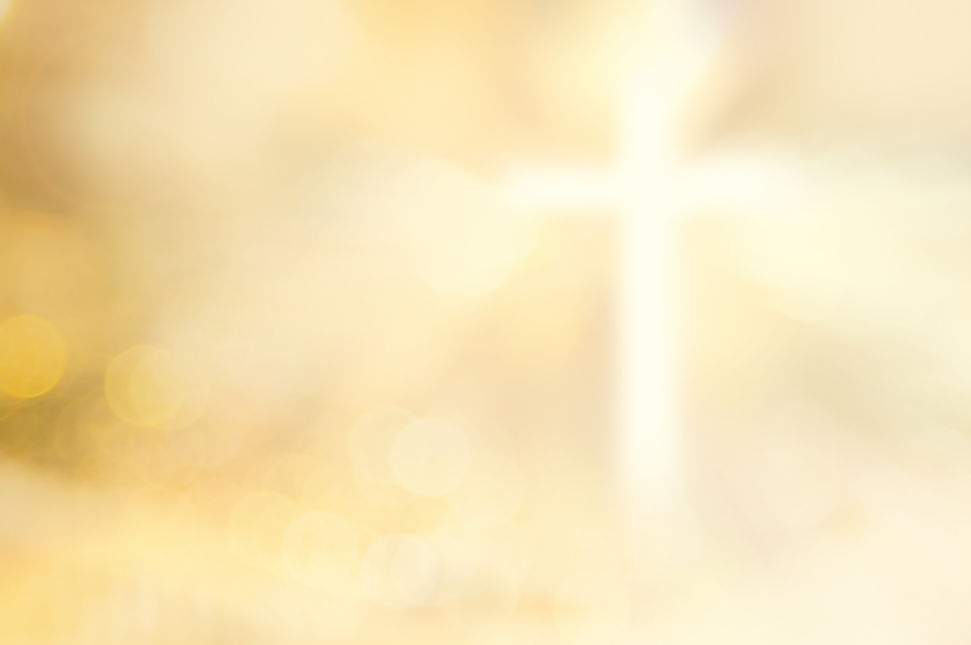 Glowing White Cross