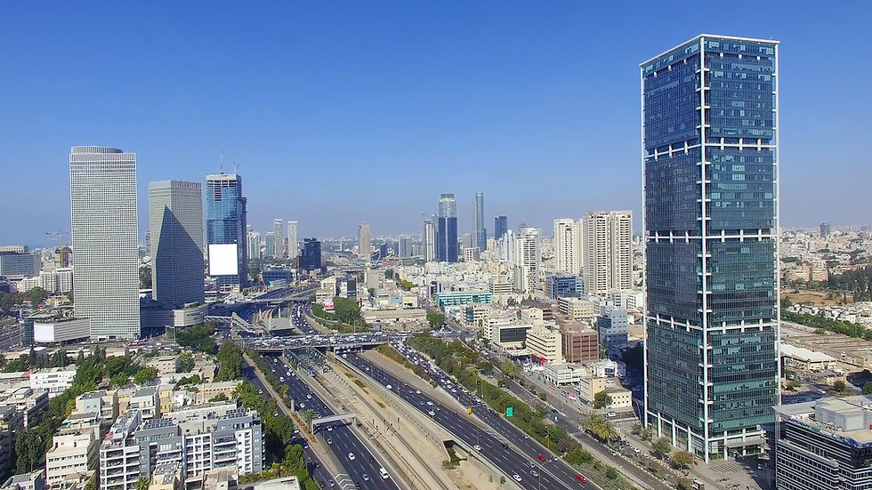 Urban Skyline View