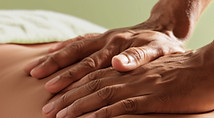 Massage-Therapie-Sitzung