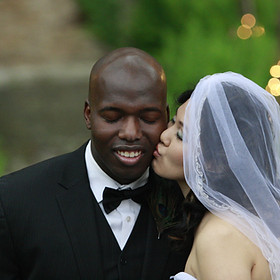 Wedding Kiss Moment