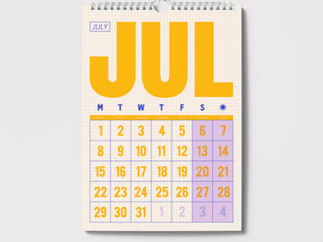 July calendar