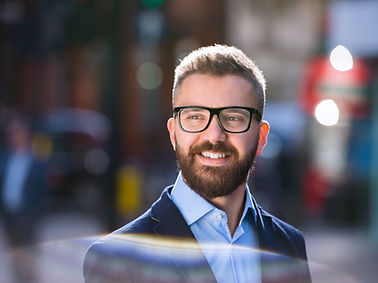 Homme d'affaires Sourire