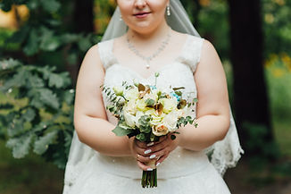 Bride Holding Bouquet
