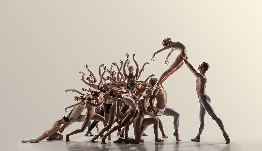 Les danseurs de ballet moderne