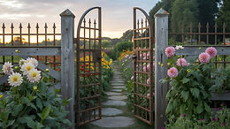 Garden Gate View