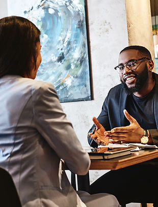 Discussion Réunion d'affaires