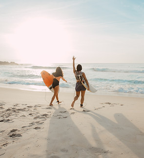 Amis de surf