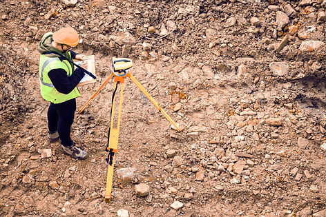 arizona Surveyor on Construction Site
